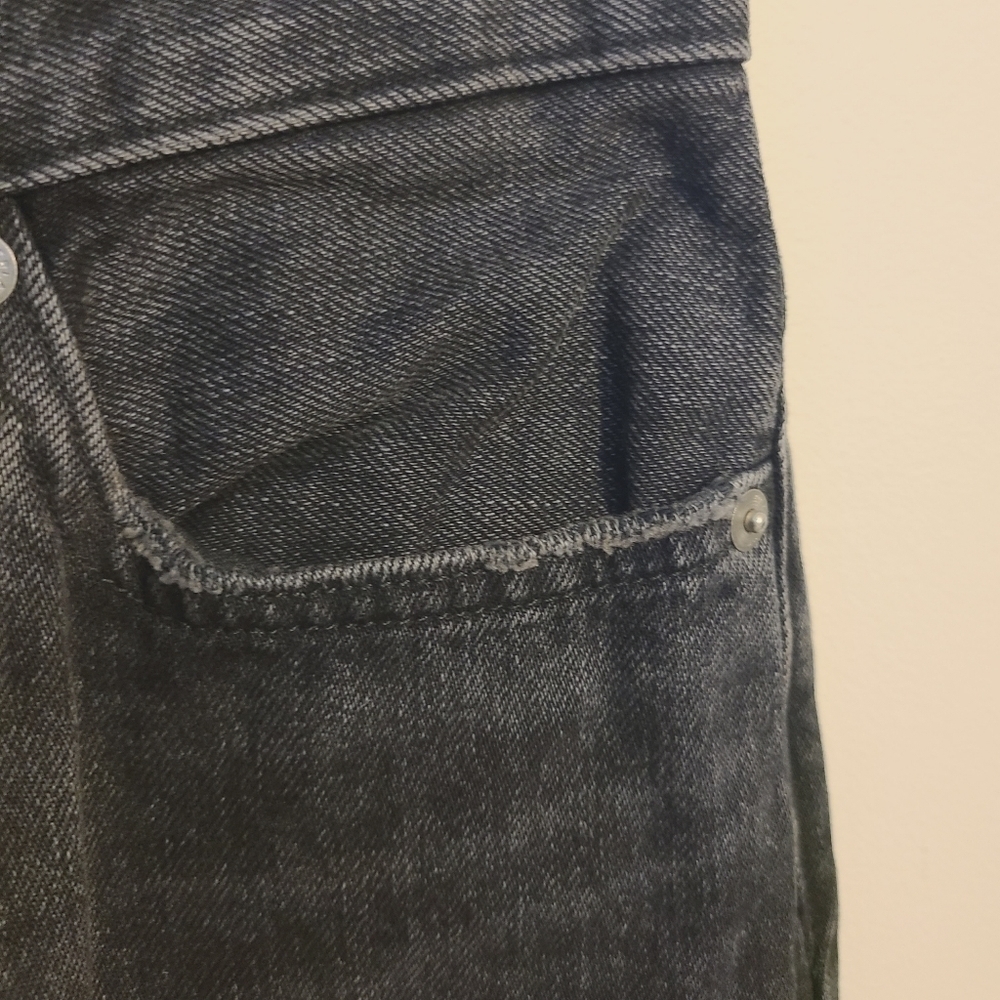 Everlane | Women's Black The 90s Way High Jeans (Size 25 Long) - Picture 10 of 16